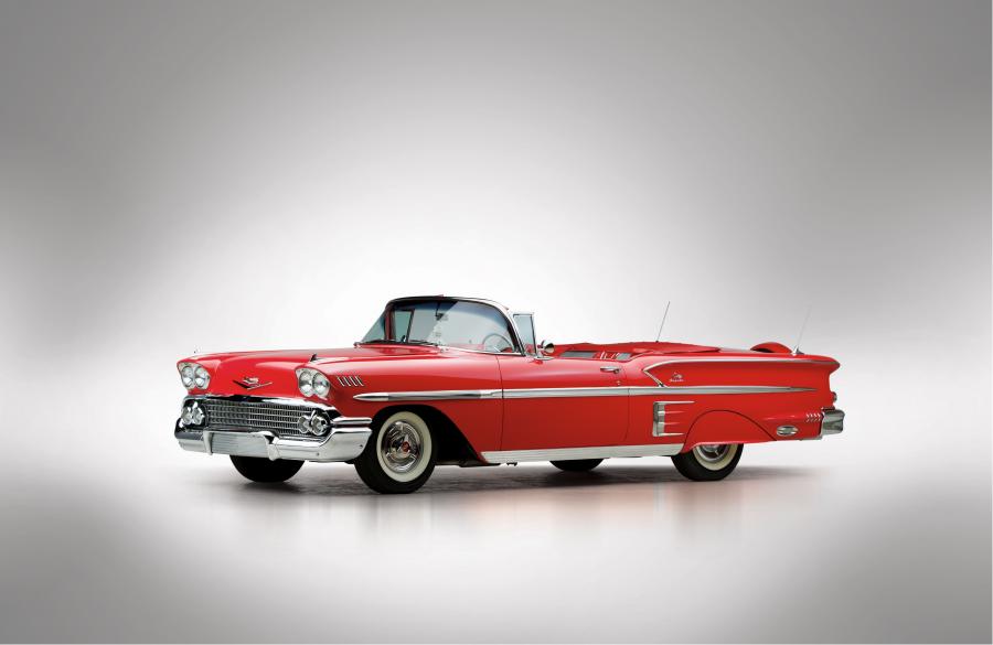  Chevrolet Bel Air Impala Convertible 1958 года  (фото 37 из 67)